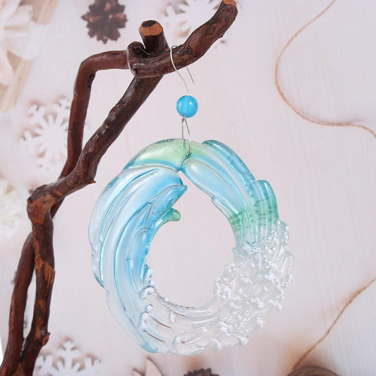 Hanging Decorations Ocean Sun-catcher Acrylic Wind Chimes Art Living Decoration Craft Gift Handmade Garden Wind Chimes For Patio & Terrace Best Metal Musical Wind-chime Outdoor & Home Decoration