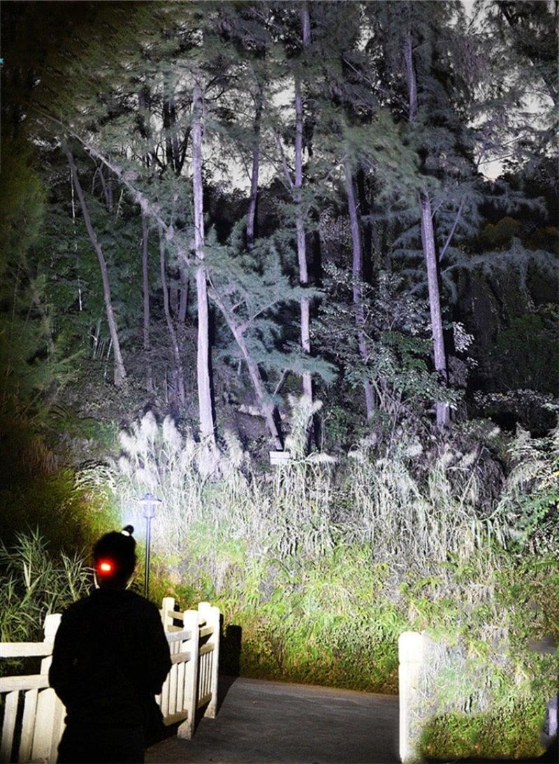 High Lumen Ultra Bright Powerful Rechargeable LED Headlamp  USB Head Lamp 7 LED Headlight Head Flashlight Waterproof Flashlight Head Torch For Outdoor Camping Cycling Running Fishing