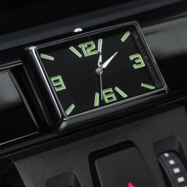 High Quality Auto Fashion Watch Automobile Quartz Clock Car Dashboard Mini Clock Automotive Clock Car Clock Refit Interior Luminous Electronic Quartz Watch Ornaments Car Decoration Ornaments Vehicle Car Accessories