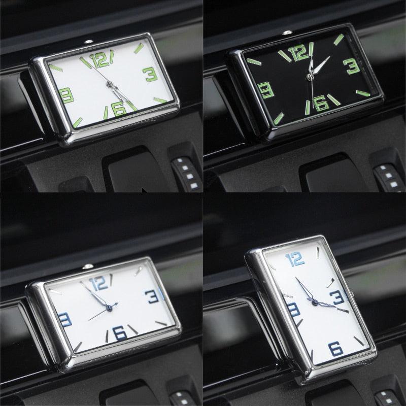 High Quality Auto Fashion Watch Automobile Quartz Clock Car Dashboard Mini Clock Automotive Clock Car Clock Refit Interior Luminous Electronic Quartz Watch Ornaments Car Decoration Ornaments Vehicle Car Accessories