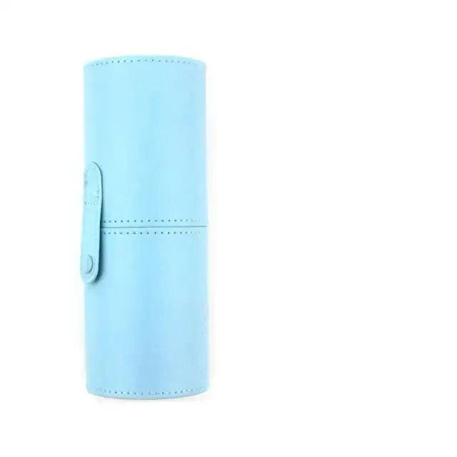 High Quality PU Leather Makeup Storage Holder Cosmetic Cup Case Box for Makeup Brush Pen