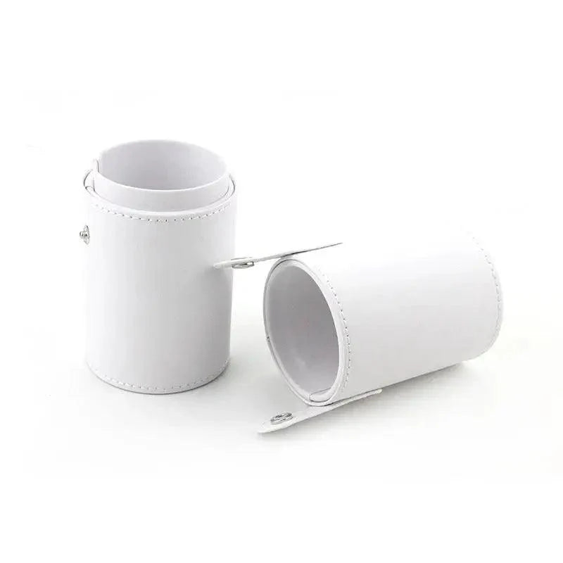 High Quality PU Leather Makeup Storage Holder Cosmetic Cup Case Box for Makeup Brush Pen