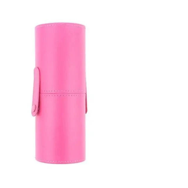 High Quality PU Leather Makeup Storage Holder Cosmetic Cup Case Box for Makeup Brush Pen