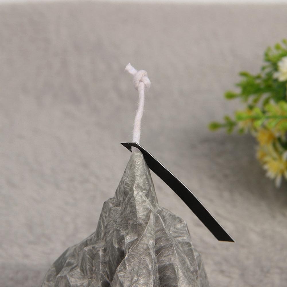 Home Decorative Aromatic Candles Scented Candles 3D Iceberg Shape Room Fragrance Candles Strong Fragrance Scent Stress Relief Gift for Women on Birthday Anniversary Aromatherapy Home Decoration