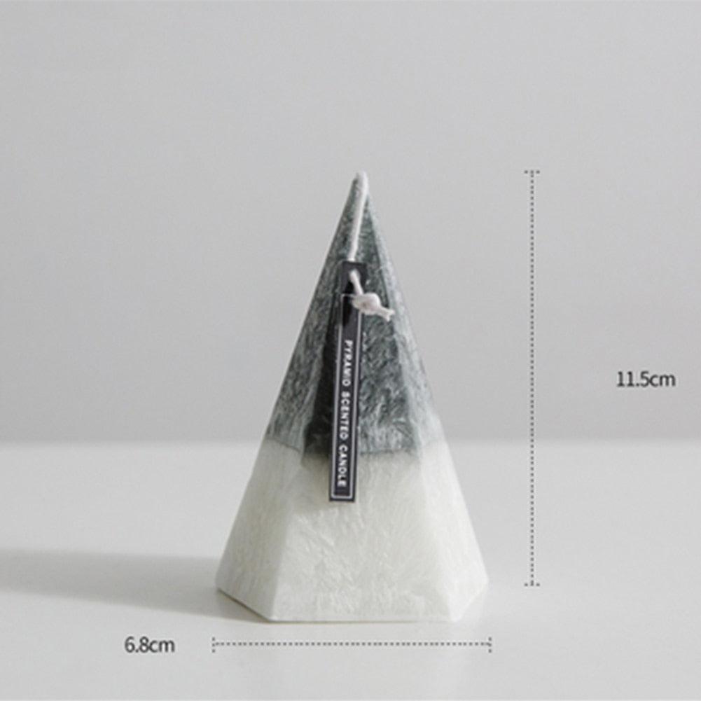 Home Decorative Aromatic Candles Scented Candles 3D Iceberg Shape Room Fragrance Candles Strong Fragrance Scent Stress Relief Gift for Women on Birthday Anniversary Aromatherapy Home Decoration