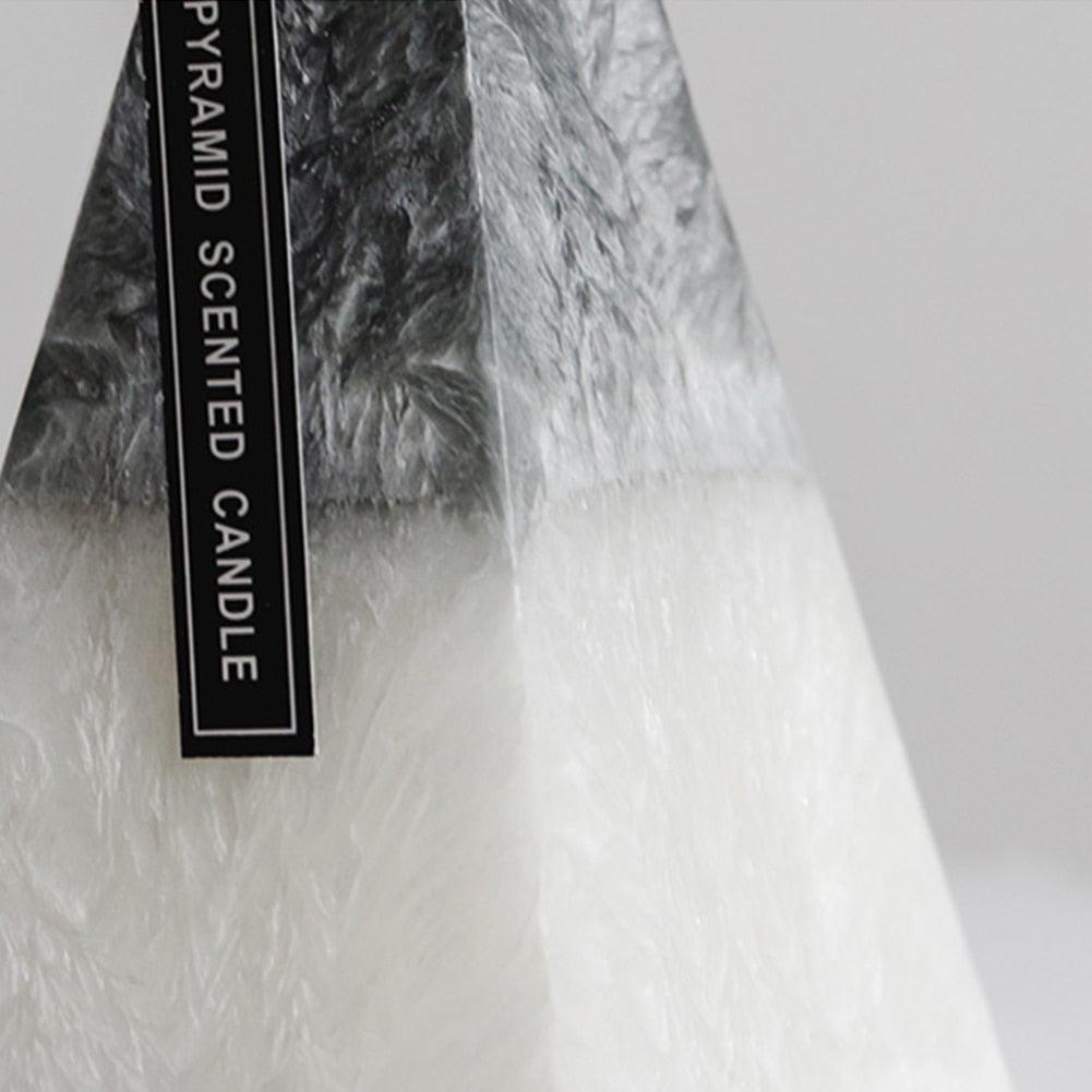 Home Decorative Aromatic Candles Scented Candles 3D Iceberg Shape Room Fragrance Candles Strong Fragrance Scent Stress Relief Gift for Women on Birthday Anniversary Aromatherapy Home Decoration