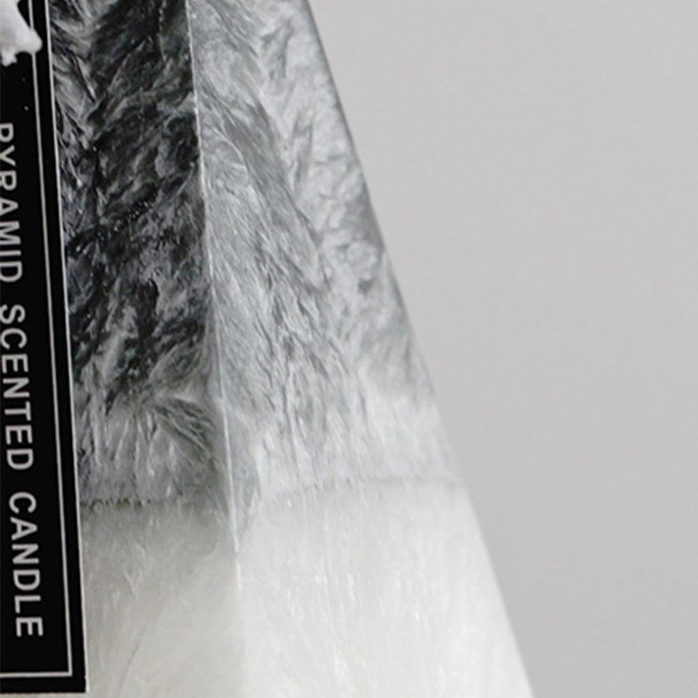 Home Decorative Aromatic Candles Scented Candles 3D Iceberg Shape Room Fragrance Candles Strong Fragrance Scent Stress Relief Gift for Women on Birthday Anniversary Aromatherapy Home Decoration