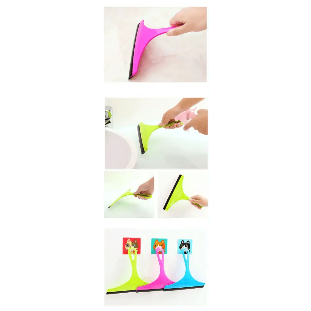 Incredible Window Glass Brush Wiper Airbrush Cleaner Washing Scraper for Home Bathroom Car Window Cleaning Tool Kitchen Accessories