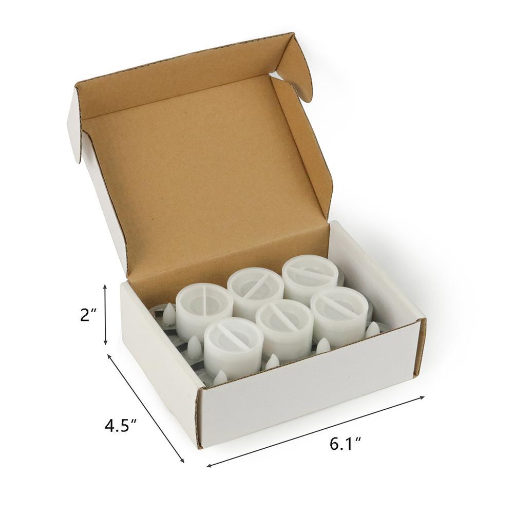 LED Solar Lamp Solar Electronic Candle Light LED Tea Lights Candles Battery Powered Fake Candles for Wedding Party Holidays Home Decoration Outdoor Electronic Flameless Candle Light For Outdoor Christmas Halloween