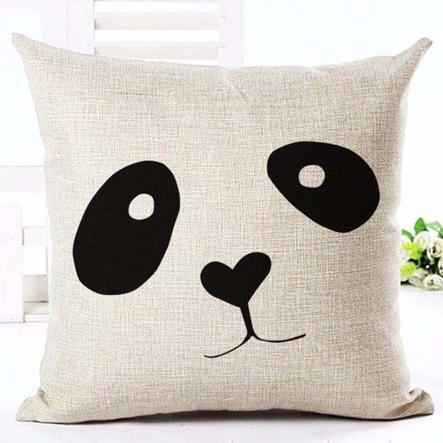 Letter Love Home Cushion Covers Cotton Linen Black White Pillow Cover I Love You Forever and Always Throw Pillow Case Love Letter Pillow Cushion Covers Fashion Home Decor Cover Sofa Bed Nordic Decorative Pillow Case 45x45CM