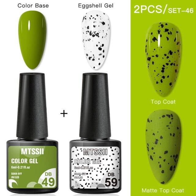 Luxury Gel Nail Polish Permanent Glossy Matte Egg Effect Elegant Stylish Eggshell Design For Women And Lady Nail Gel