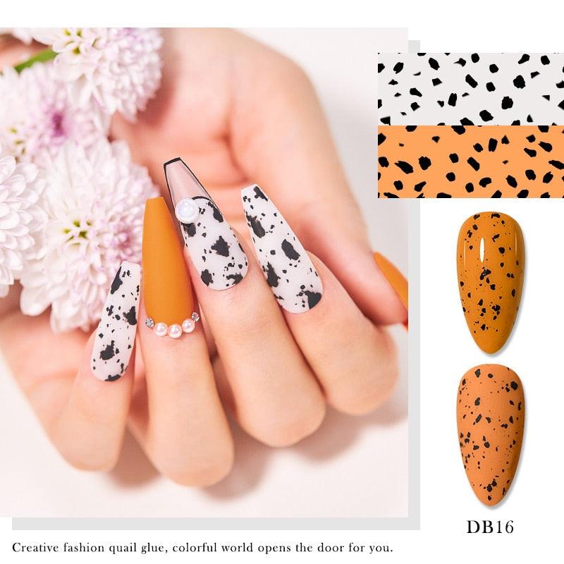 Luxury Gel Nail Polish Permanent Glossy Matte Egg Effect Elegant Stylish Eggshell Design For Women And Lady Nail Gel