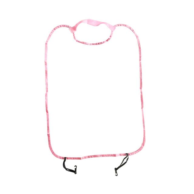 Luxury Seat Back Protectors and Seat Covers with Invisible Strap Car Seat Back Kick Mats Back Seat Protector Cover for Children Kids Baby Auto Seat Cushion Kick Mat Pad Anti Mud Clean Dirt Decals Car Accessories Car Seat Protector for Back Seat