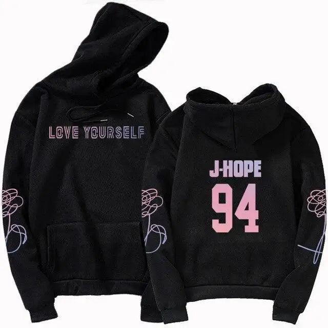 Luxury Unisex Hoodie Hoodies Sweatshirt Love Yourself Hoody Sweatshirt Boys Hoody Hoodies Cool Print Casual Drawstring Warm Winter Stylish Design Hoodie For Men Women