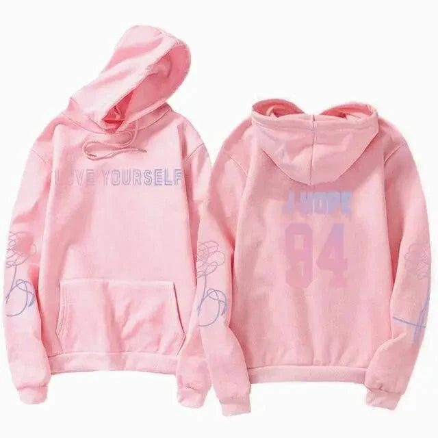Luxury Unisex Hoodie Hoodies Sweatshirt Love Yourself Hoody Sweatshirt Boys Hoody Hoodies Cool Print Casual Drawstring Warm Winter Stylish Design Hoodie For Men Women