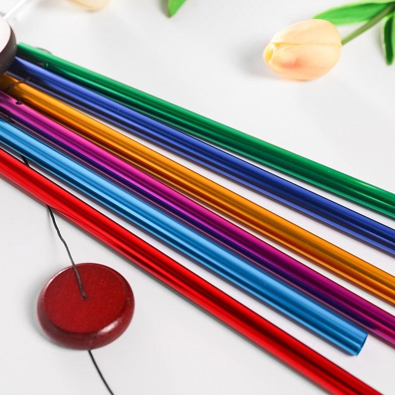 Memorial Wind Chimes for Outside Deep Tone Antique Outdoor Sympathy Wind-Chime Resonant 6 Tubes Wind Chime Bells Wind Hanging Living  Elegant Chime Home Decor Gift Car Outdoor Yard Garden Metal Wind Music