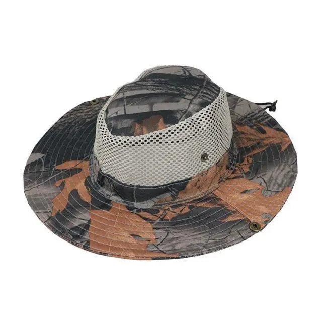 Men Adjustable Sun Hats Camouflage Tactical Cap Camo Men Outdoor Caps Sports Summer UV Protection One Size Fishing Hat Hiking Hunting Hats