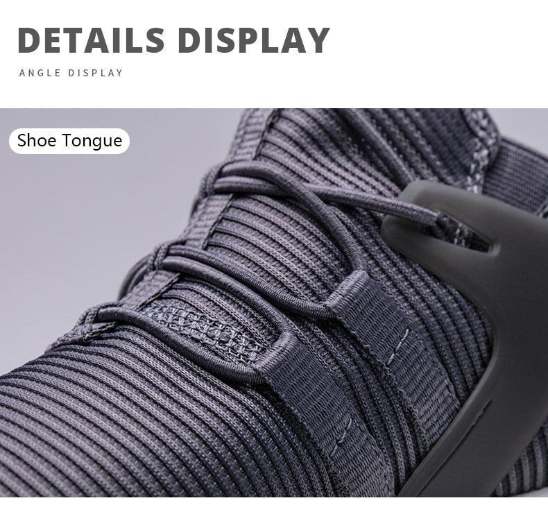 Men Blue Running Shoes Lightweight Breathable Mesh Soft Women Outdoor Sneakers Slip On Outdoor Jogging Walking Tennis Sport Shoes Fashion Sneakers For Workout