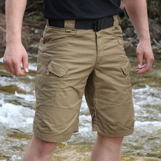Men Urban Military Tactical Shorts Outdoor Waterproof Wear Resistant Cargo Shorts Quick Dry Multi pocket Plus Size Hiking Pants Men Urban Tactical Shorts Quick Dry Multi-Pocket Short Pants Outdoor Hunting Fishing Cargo Shorts