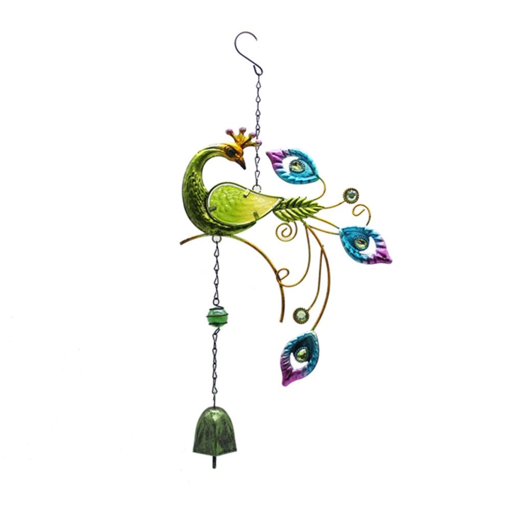 Mobile Hanging Wind Chimes Yard Garden Beauty Peacock Design Large Hanging Home Decor Pendant Outdoor Ornament For Home Garden Decoration Room Decor