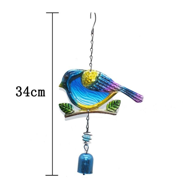 Mobile Hanging Wind Chimes Yard Garden Beauty Peacock Design Large Hanging Home Decor Pendant Outdoor Ornament For Home Garden Decoration Room Decor