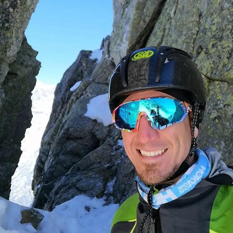 Modern Black Bike Glasses Sports Running Eyewear Fishing Polarized Glasses For Men And Women Cool Unisex Cycling UV400 Glasses For Running