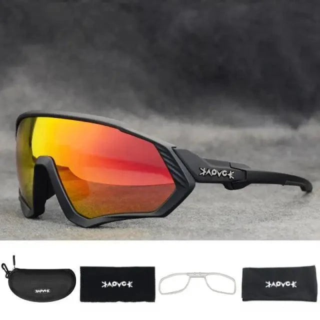 Modern Black Bike Glasses Sports Running Eyewear Fishing Polarized Glasses For Men And Women Cool Unisex Cycling UV400 Glasses For Running