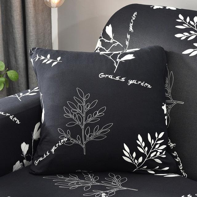 Modern Floral Pillow Cover Matching Sofa Pillowcases Decorative Cushion Covers For Couch Sofa Home Office Throw Pillow Covers Modern Pretty White Floral Hand Couch Sofa Decorative Pillow Cases Cushion Home Decor 2 pieces 45*45cm