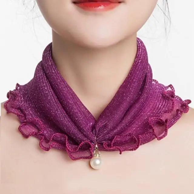 Neck Collars Fashion Scarves for Women And Girls Print Satin Silk Scarf Female Bandana Head Bib Scarfs For Ladies