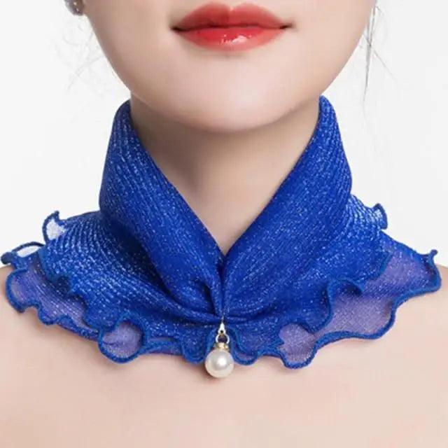 Neck Collars Fashion Scarves for Women And Girls Print Satin Silk Scarf Female Bandana Head Bib Scarfs For Ladies