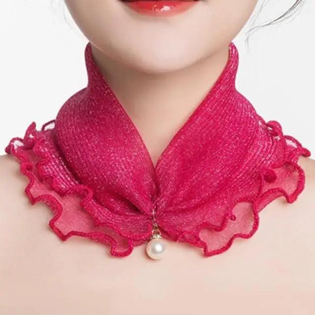 Neck Collars Fashion Scarves for Women And Girls Print Satin Silk Scarf Female Bandana Head Bib Scarfs For Ladies