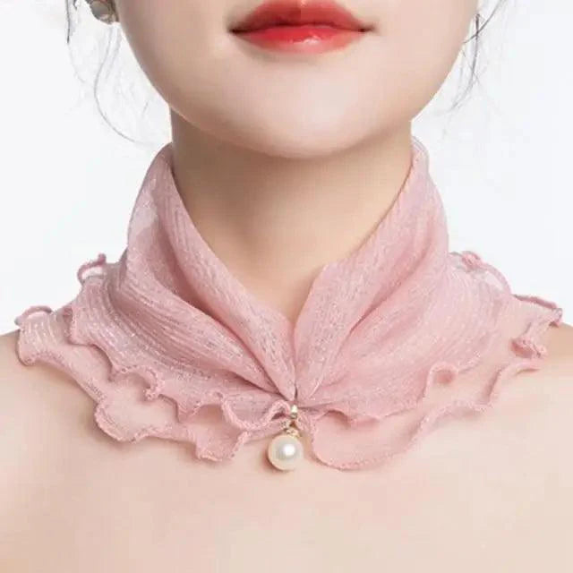 Neck Collars Fashion Scarves for Women And Girls Print Satin Silk Scarf Female Bandana Head Bib Scarfs For Ladies