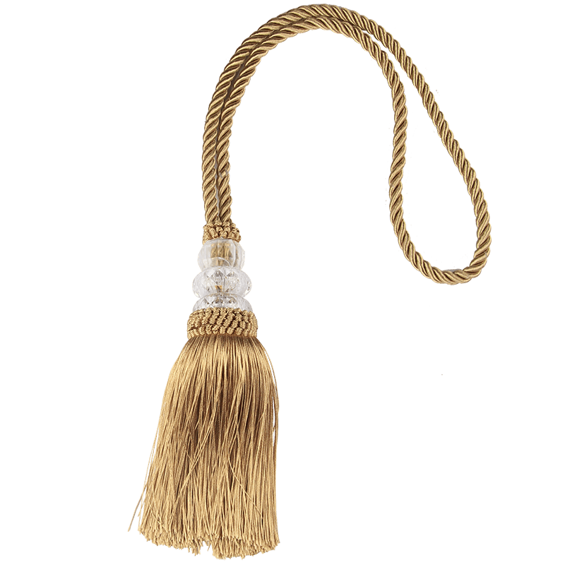 New Crystal Beaded Tassel Curtain Tieback Decorative Curtain Tie Home Decor Cord for Curtains Buckle Rope Room Accessories European Style High-Grade Curtains Tieback Rope Tassel Holdbacks 50cm