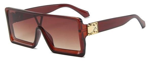 New Design New Stylish New Classic New Black & White Square Shape Sunglasses For Women New Fashionable Branded & Oversized Sun Glasses For Men New Luxury Shades Sunglasses For Men & Women