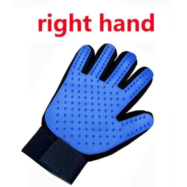 New Efficient Pet Grooming Cleaning Gentle Brush Gloves Pet Hair Remover Gloves