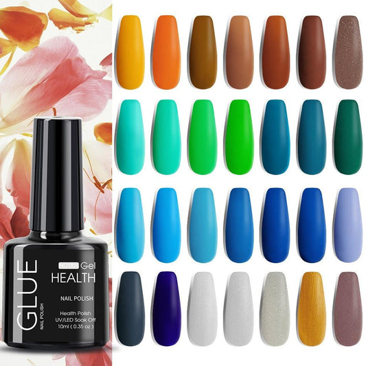 New Fashion Colorful Nail Gel Polish Glossy Matte High Effect Modern Manicure Design For Nails For Girls and Women