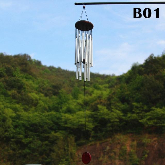 New Hot Wind Chimes Outdoor Large Deep Tone Gift for Home Hanging Ornament Garden Home Mobiles Wind chimes USJ99 Memorial Wind Chimes Large  Hanging Decor And Sympathy Gifts