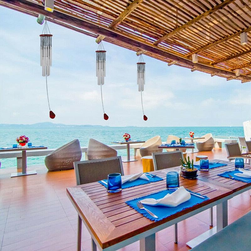 New Hot Wind Chimes Outdoor Large Deep Tone Gift for Home Hanging Ornament Garden Home Mobiles Wind chimes USJ99 Memorial Wind Chimes Large  Hanging Decor And Sympathy Gifts