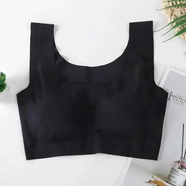 New Incredible Seamless Sports Bra Women's Padded Push Up Sports Yoga Top Shockproof Plus Size Gym Workout Bra U Back Sports Vest