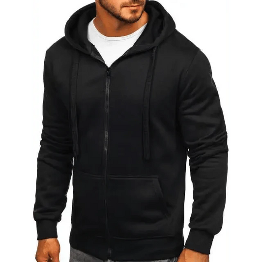 New Mens Casual Hoodies Sweatshirts Male Hooded Long Sleeve Solid Hoodie Pullover Sweater Sports Sweatshirt Hoodie for Men Black Green Solid Color Hooded Outerwear Tops