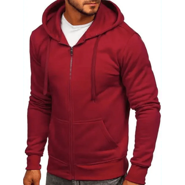 New Mens Casual Hoodies Sweatshirts Male Hooded Long Sleeve Solid Hoodie Pullover Sweater Sports Sweatshirt Hoodie for Men Black Green Solid Color Hooded Outerwear Tops