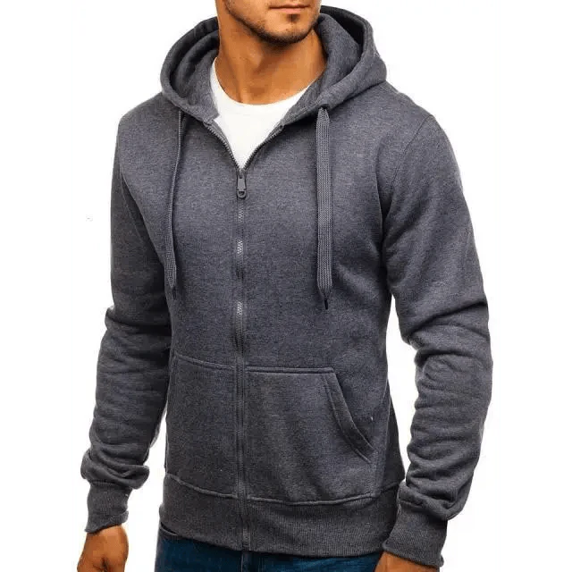 New Mens Casual Hoodies Sweatshirts Male Hooded Long Sleeve Solid Hoodie Pullover Sweater Sports Sweatshirt Hoodie for Men Black Green Solid Color Hooded Outerwear Tops