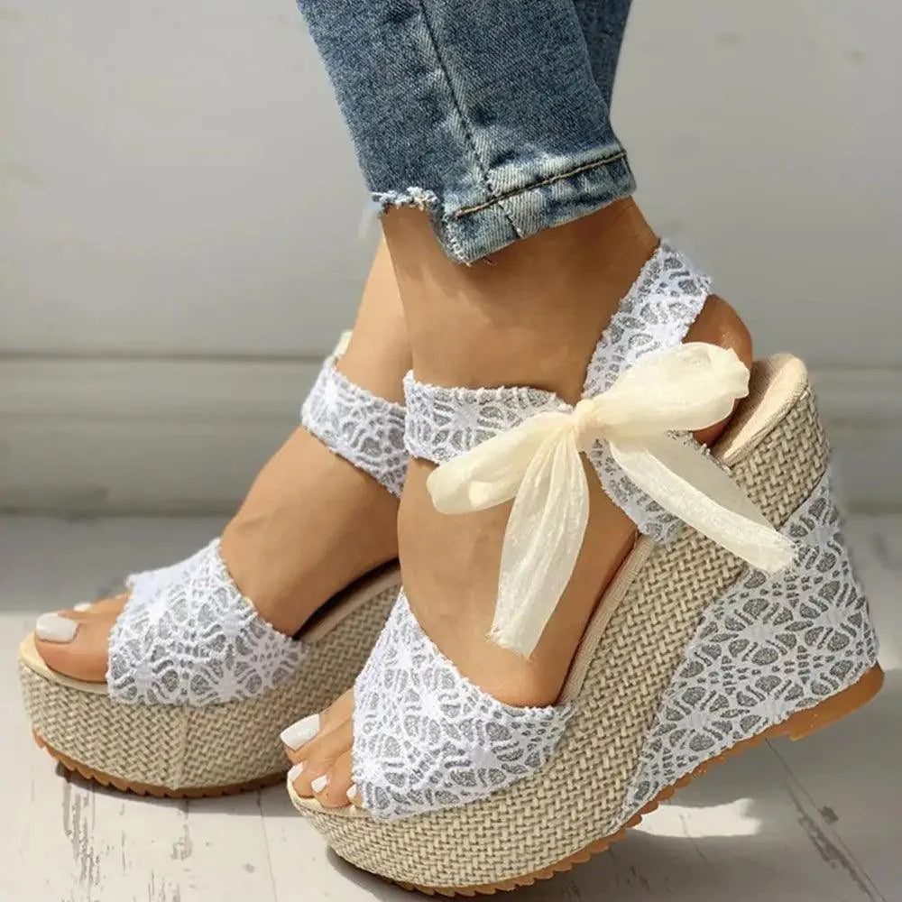 New Modern Women Wood High Heels Sandals Elegant Stylish Design Summer Womens Shoes