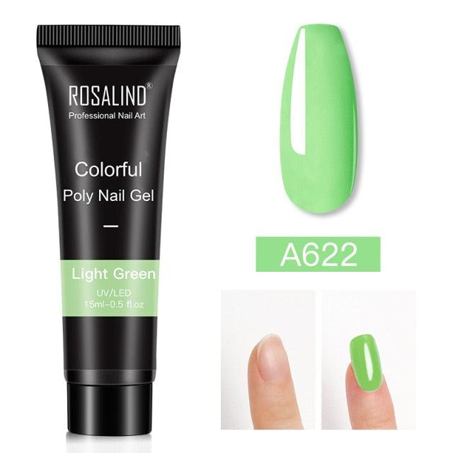 New Popular Nail Polish Gel 15ml UV Nail Extension Gel Permanent Nail Art Manicure Design Fashion Gel For Womens