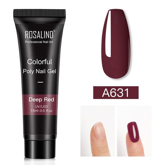 New Popular Nail Polish Gel 15ml UV Nail Extension Gel Permanent Nail Art Manicure Design Fashion Gel For Womens