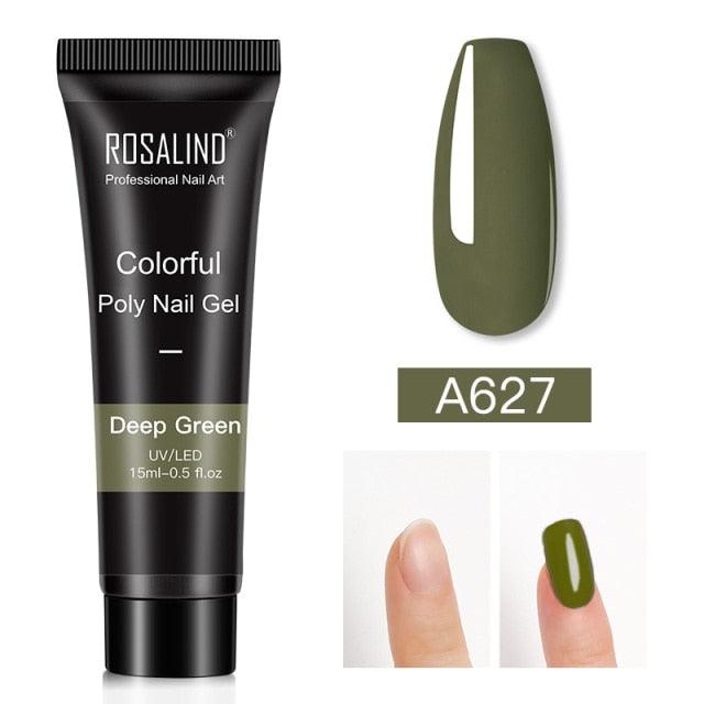 New Popular Nail Polish Gel 15ml UV Nail Extension Gel Permanent Nail Art Manicure Design Fashion Gel For Womens