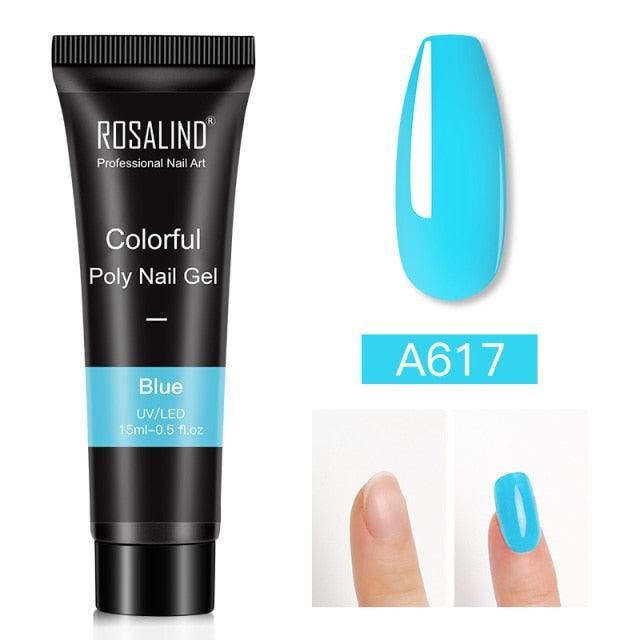 New Popular Nail Polish Gel 15ml UV Nail Extension Gel Permanent Nail Art Manicure Design Fashion Gel For Womens