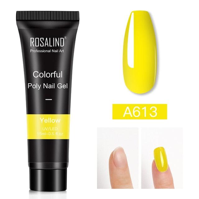 New Popular Nail Polish Gel 15ml UV Nail Extension Gel Permanent Nail Art Manicure Design Fashion Gel For Womens