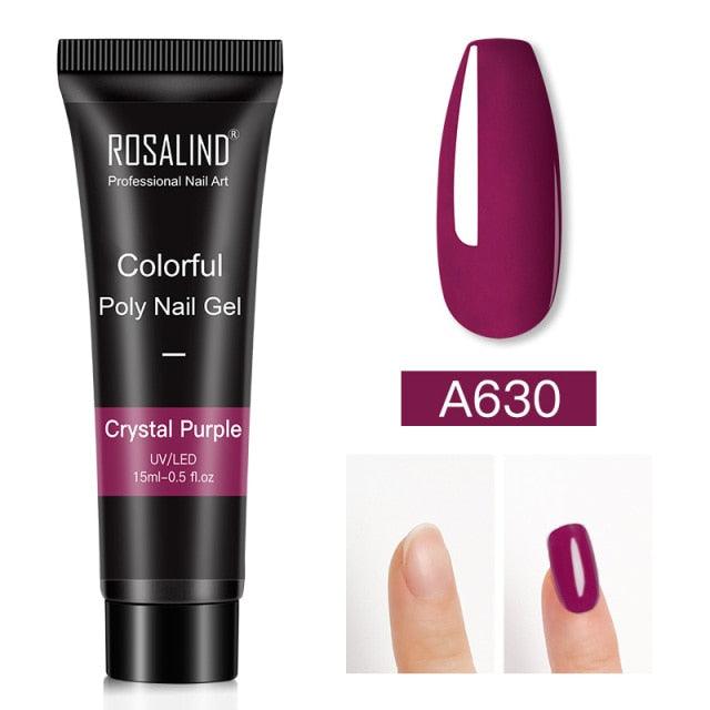 New Popular Nail Polish Gel 15ml UV Nail Extension Gel Permanent Nail Art Manicure Design Fashion Gel For Womens