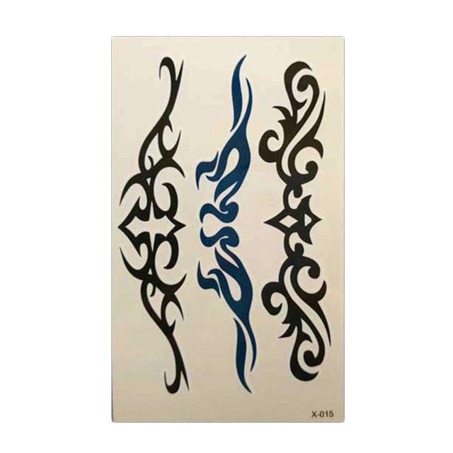 New Waterproof Temporary Wolf Sticker Tattoo Mens Modern Tattoo Realistic Design